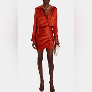 L'AGENCE
Atlas Silk Wrap Dress